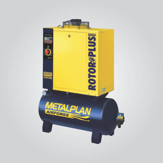 Compressor de parafuso lubrificado linha econômica (4~25 hp)